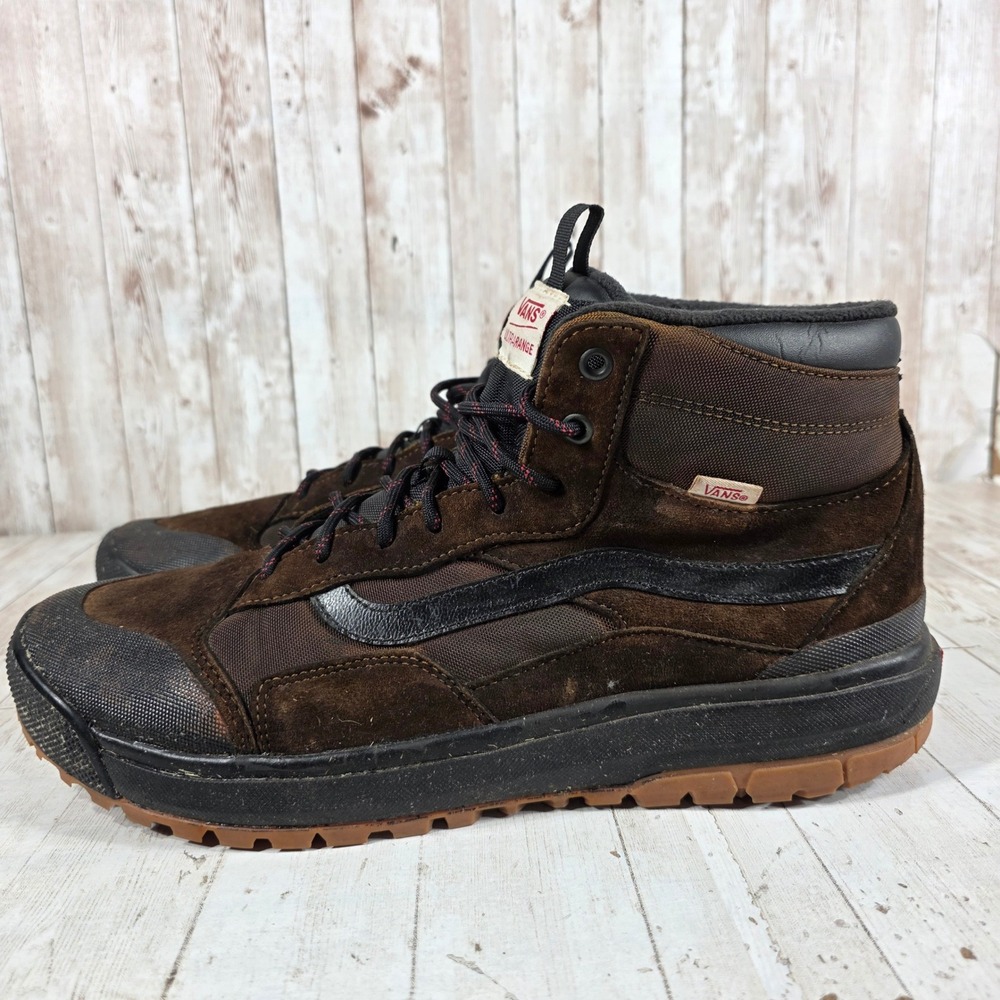 Vans UltraRange EXO Hi MTE-1 Mens 13 Brown Suede Primaloft Sneaker Boots